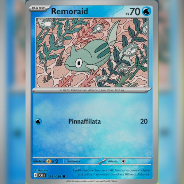 016/086 Remoraid Reverse | Caos Nascente