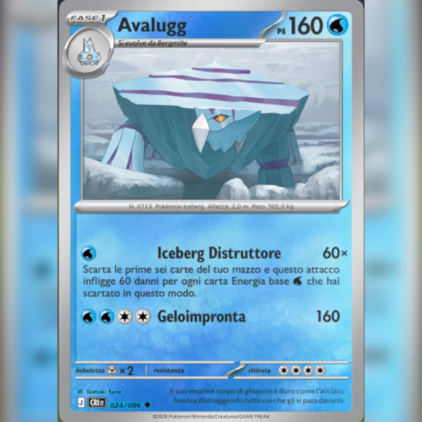 024/086 Avalugg Reverse | Caos Nascente