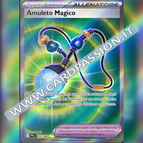 122/094 Amuleto Magico (Full Art) | Fiamme Spettrali