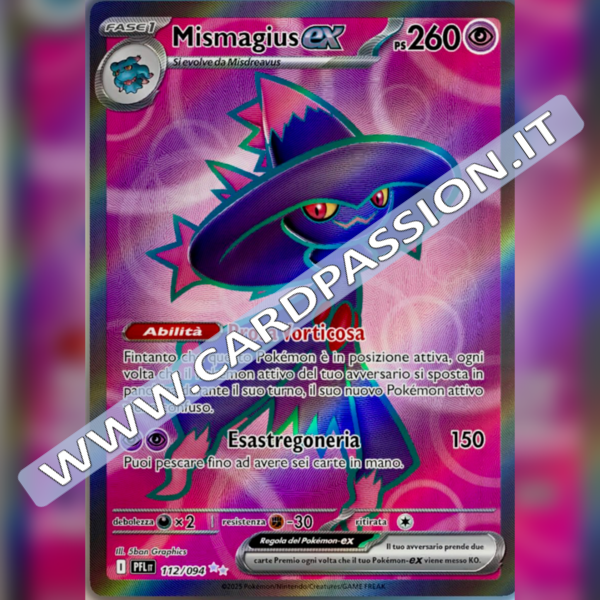 112/094 Mismagius ex (Full Art) | Fiamme Spettrali