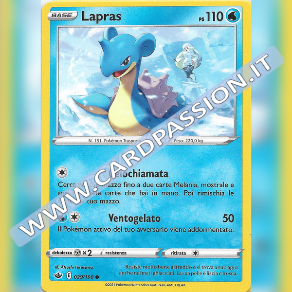 029/198 Lapras | Regno Glaciale - Card Passion