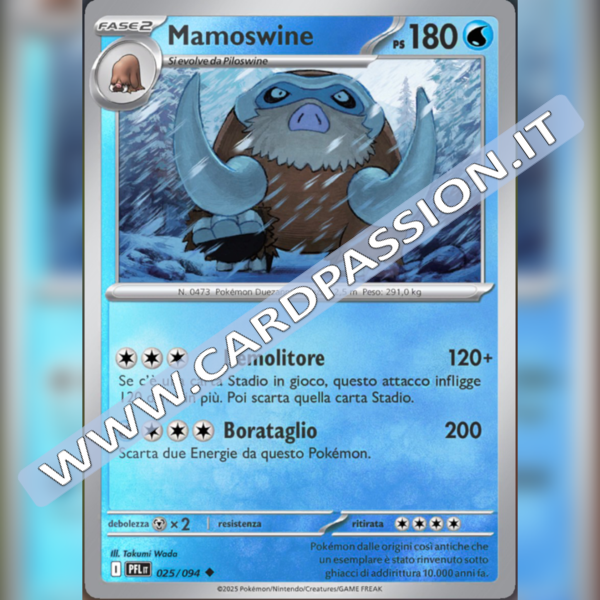 025/094 Mamoswine Reverse | Fiamme Spettrali
