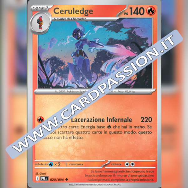 020/094 Ceruledge Reverse | Fiamme Spettrali