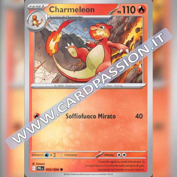 012/094 Charmeleon Reverse | Fiamme Spettrali