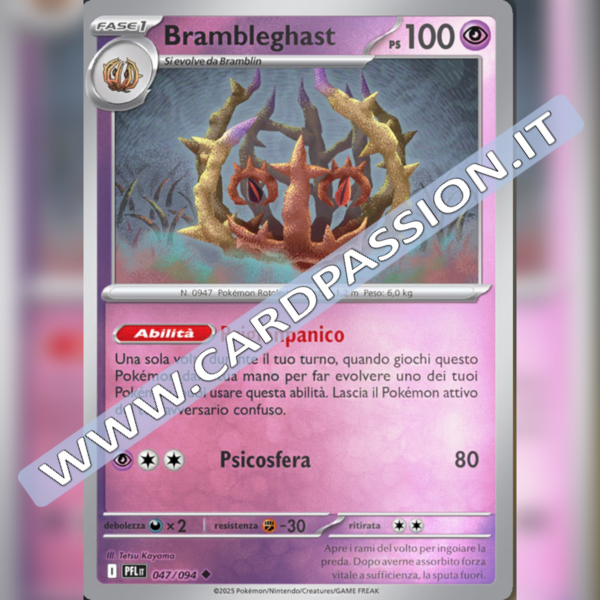 047/094 Brambleghast Reverse | Fiamme Spettrali