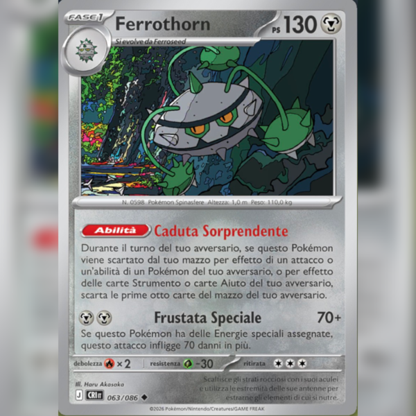 063/086 Ferrothorn Reverse | Caos Nascente