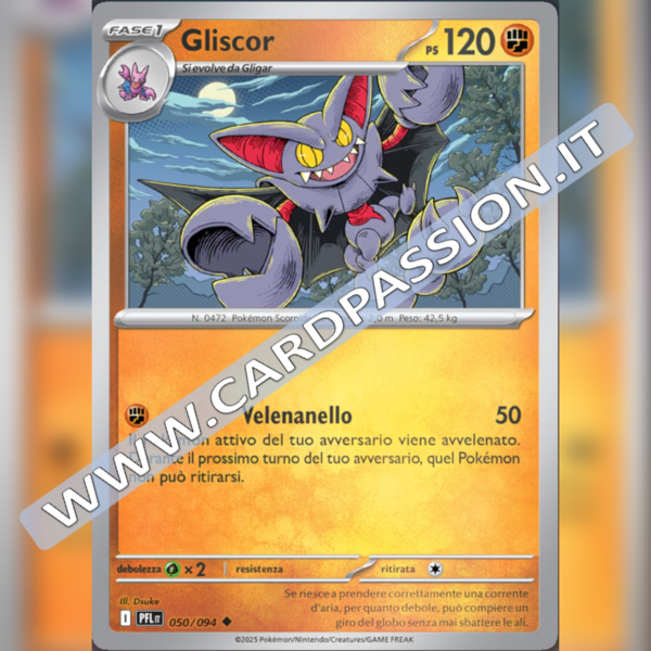 050/094 Gliscor Reverse | Fiamme Spettrali