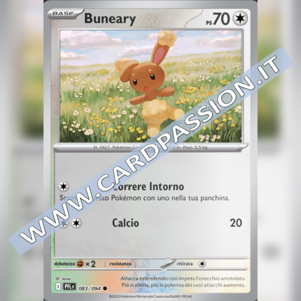 083/094 Buneary Reverse | Fiamme Spettrali