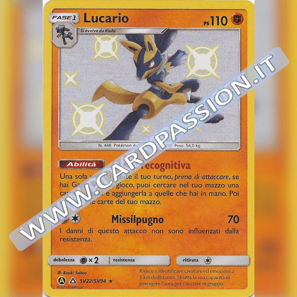 SV22/SV94 Lucario Baby Shiny | Destino Sfuggente - Card Passion