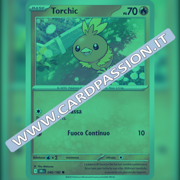 040/182 Torchic Reverse | Rivali Predestinati