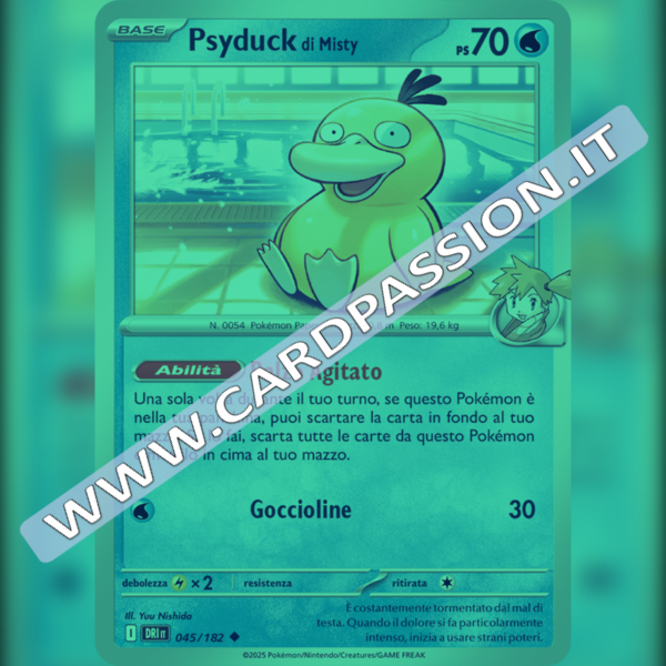 045/182 Psyduck di Misty Reverse | Rivali Predestinati
