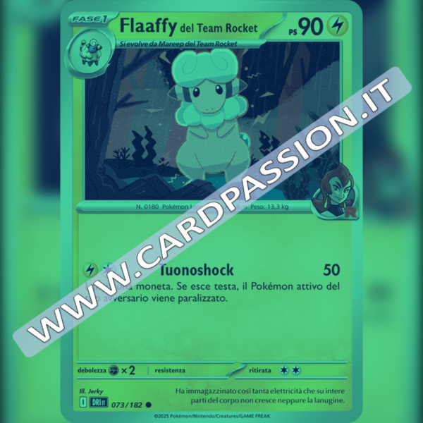 073/182 Flaaffy del Team Rocket Reverse | Rivali Predestinati