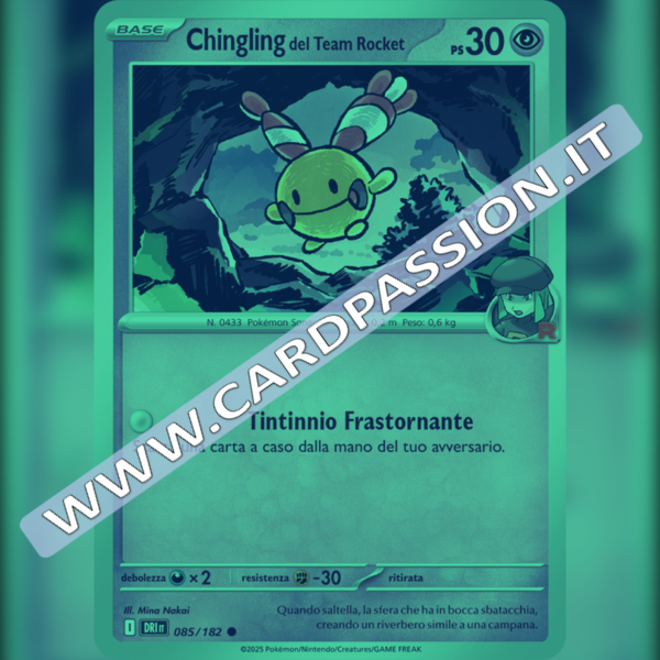 085/182 Chingling del Team Rocket Reverse | Rivali Predestinati