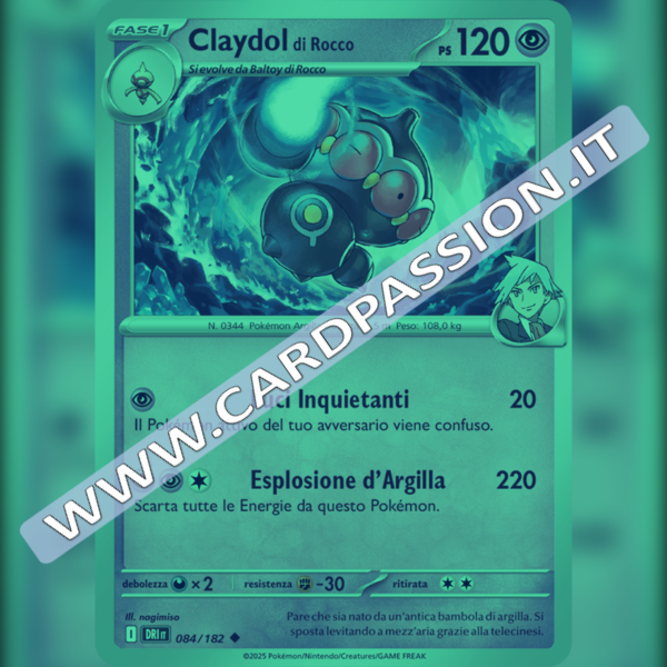 084/182 Claydol di Rocco Reverse | Rivali Predestinati