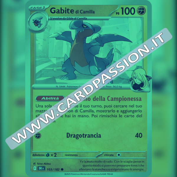 103/182 Gabite di Camilla Reverse | Rivali Predestinati