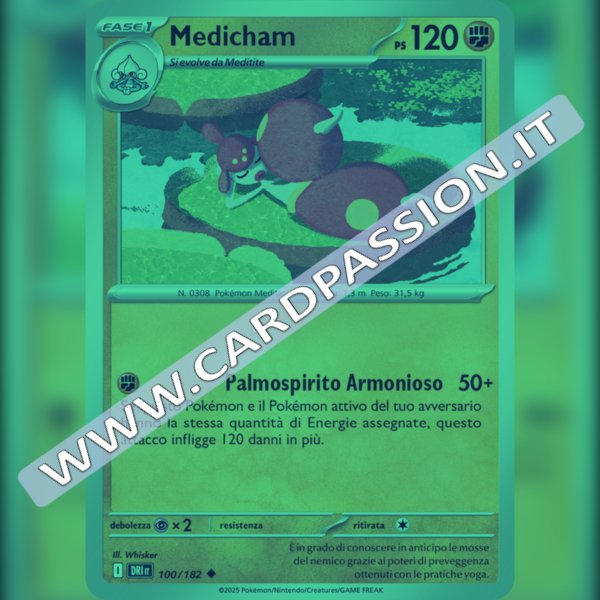 100/182 Medicham Reverse | Rivali Predestinati