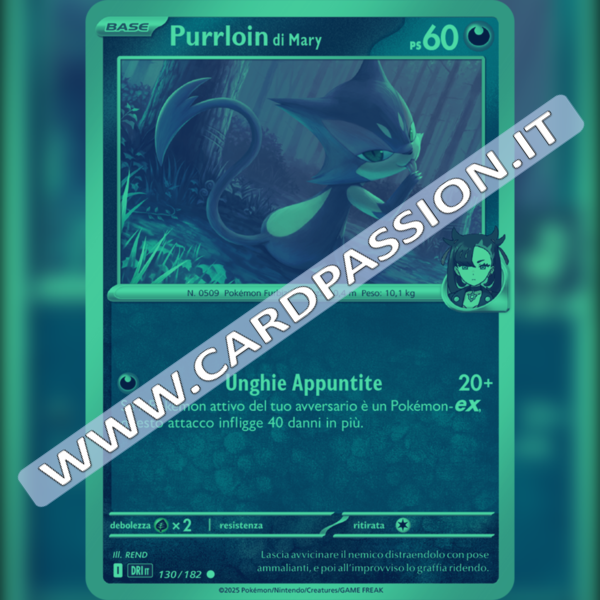 130/182 Purrloin di Mary Reverse | Rivali Predestinati