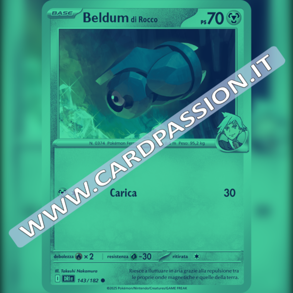143/182 Beldum di Rocco Reverse | Rivali Predestinati