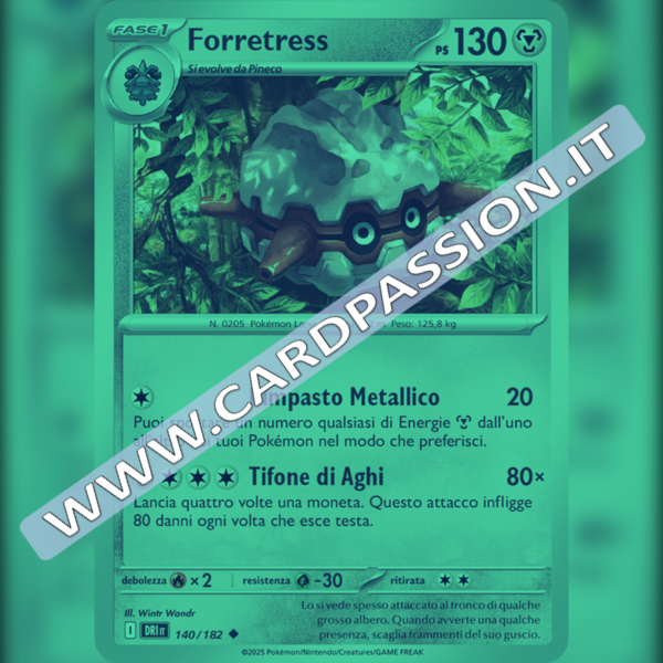 140/182 Forretress Reverse | Rivali Predestinati
