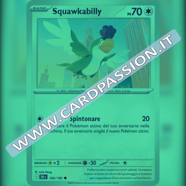 160/182 Squawkabilly Reverse | Rivali Predestinati