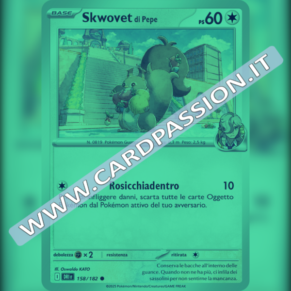 158/182 Skwovet di Pepe Reverse | Rivali Predestinati