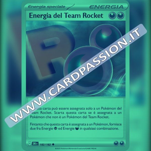 182/182 Energia del Team Rocket Reverse | Rivali Predestinati