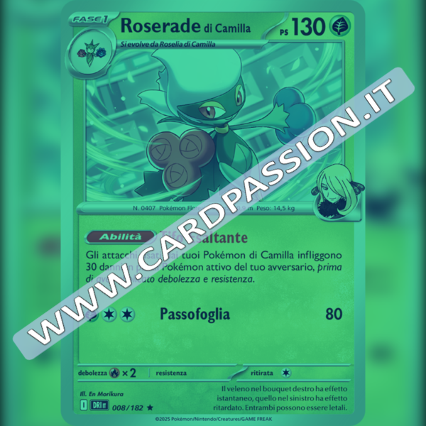 008/182 Roserade di Camilla Reverse | Rivali Predestinati