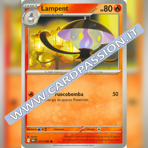017/086 Lampent | Fuoco Bianco