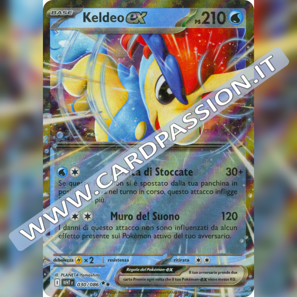 030/086 Keldeo ex | Fuoco Bianco
