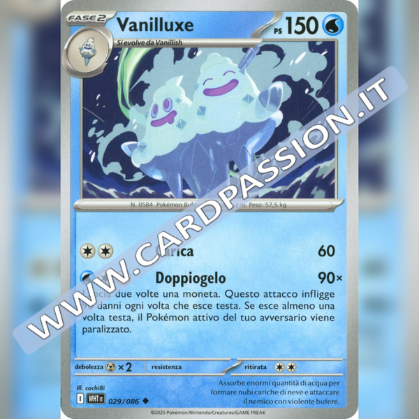 029/086 Vanilluxe | Fuoco Bianco