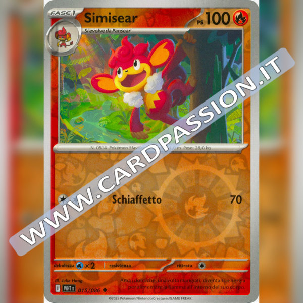 015/086 Simisear Reverse | Fuoco Bianco