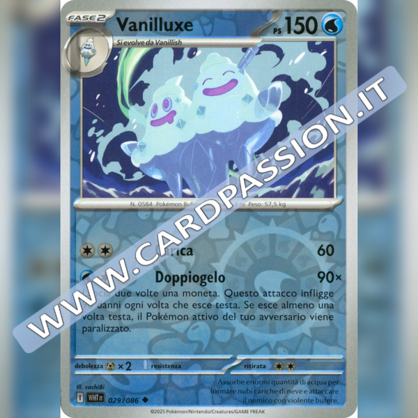 029/086 Vanilluxe Reverse | Fuoco Bianco