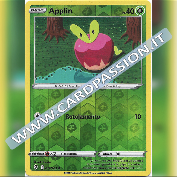 017/203 Applin Reverse | Evoluzioni Eteree - Card Passion