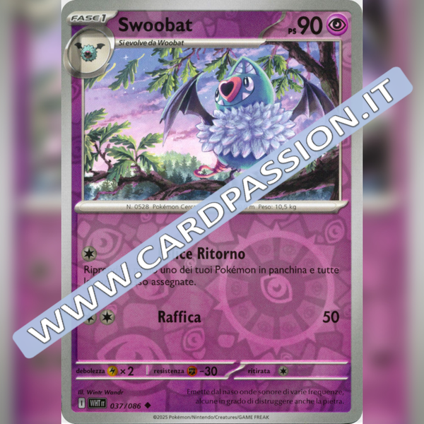 037/086 Swoobat Reverse | Fuoco Bianco