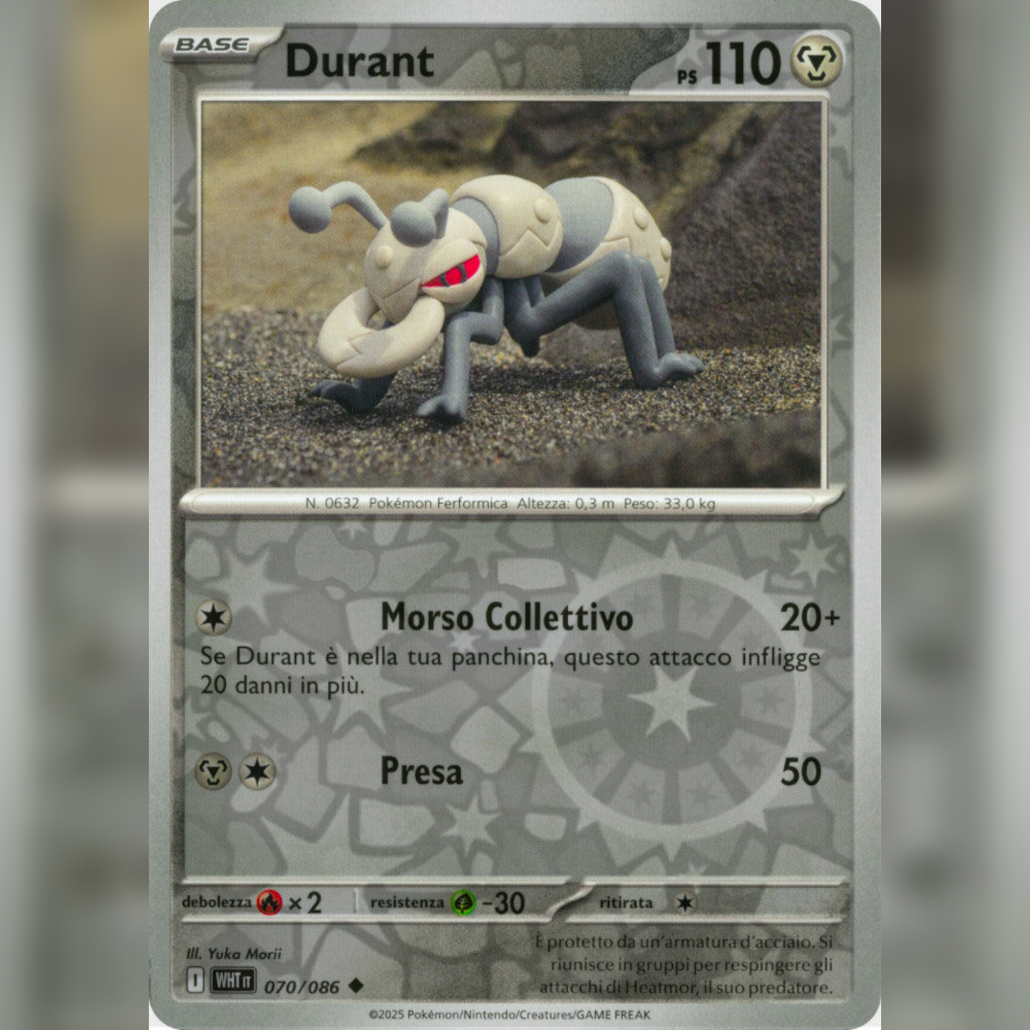 070/086 Durant Reverse | Fuoco Bianco