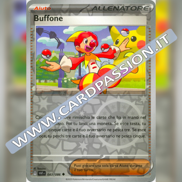 083/086 Buffone Reverse | Fuoco Bianco
