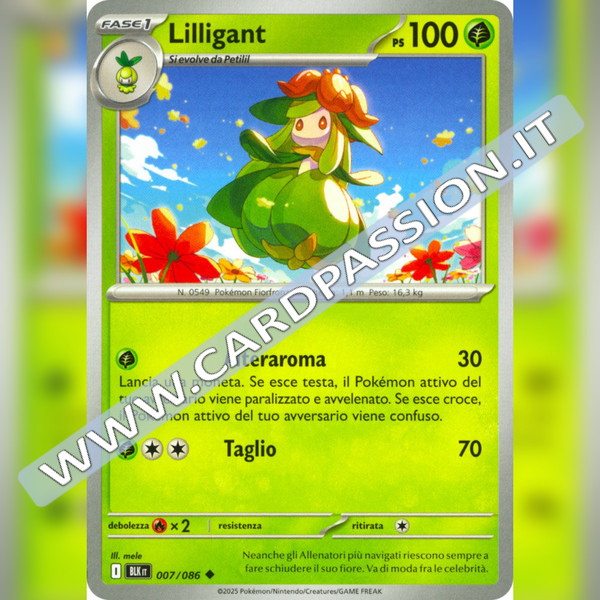 007/086 Lilligant | Luce Nera