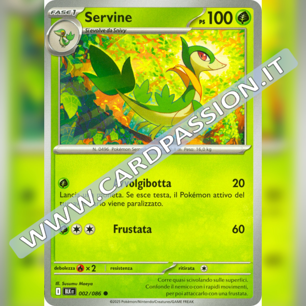 002/086 Servine | Luce Nera