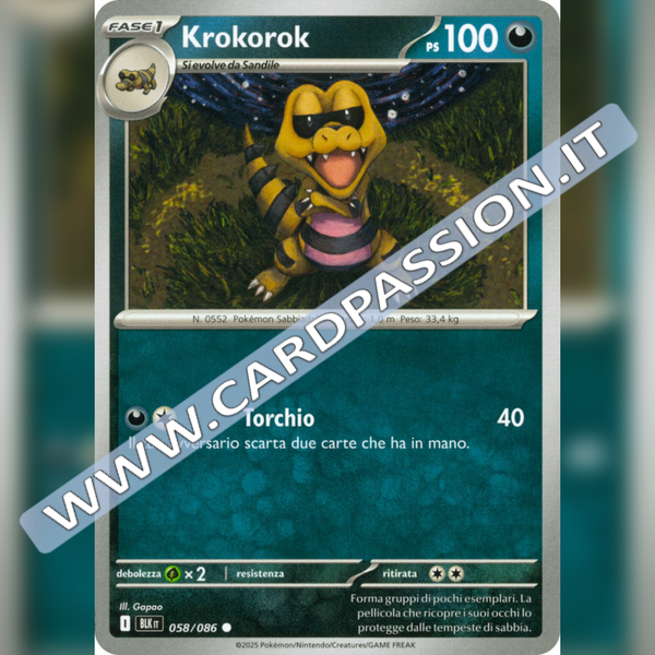 058/086 Krokorok | Luce Nera
