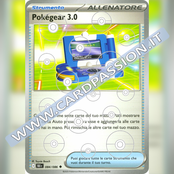 084/086 Pokegear 3.0 Poke Ball Reverse | Luce Nera