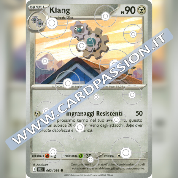 062/086 Klang Poke Ball Reverse | Luce Nera