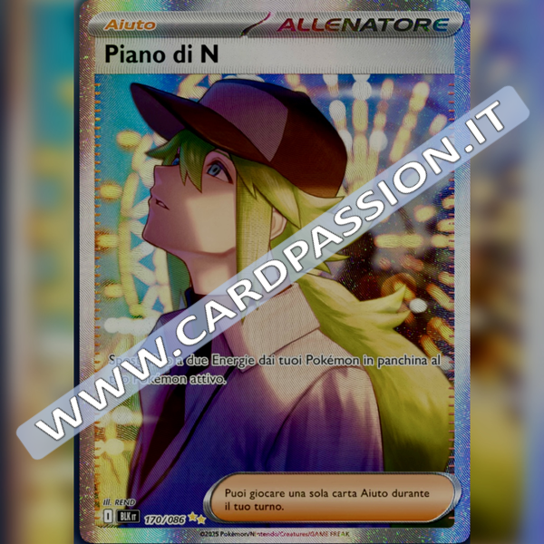 170/086 Piano di N (Alternative Art) | Luce Nera
