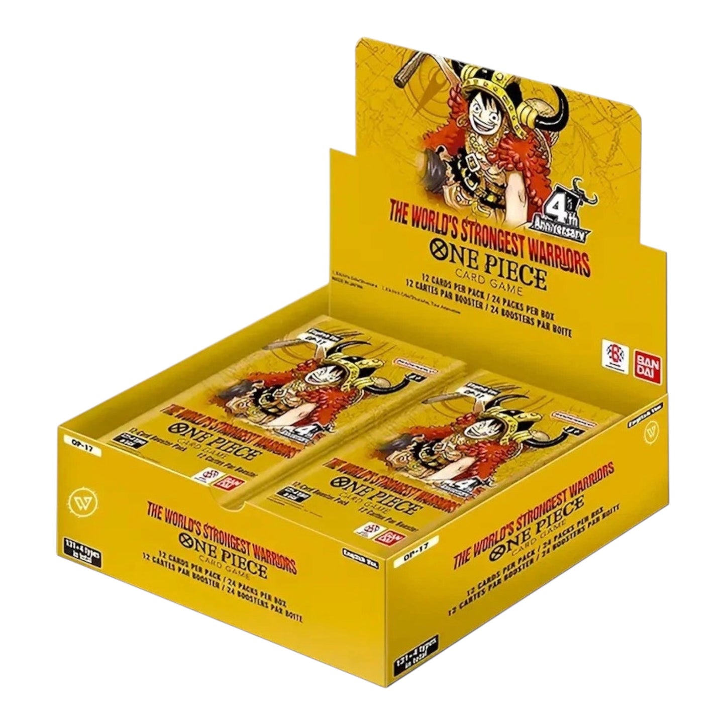 OP17 Box The World's Strongest Warriors | 24 pacchetti (EN)