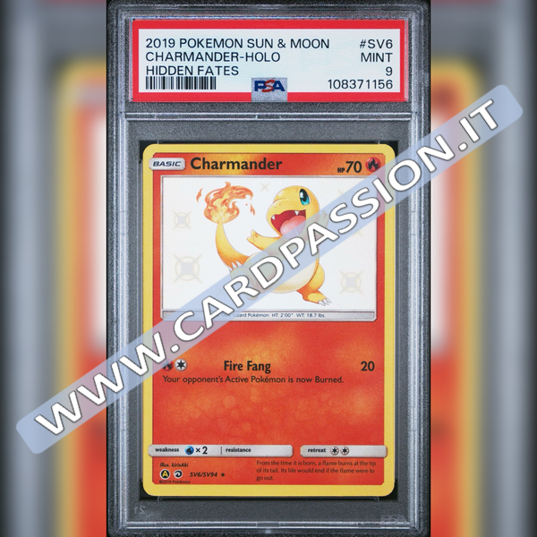 SV6/SV94 Charmander Baby Shiny | Hidden Fates - PSA 9