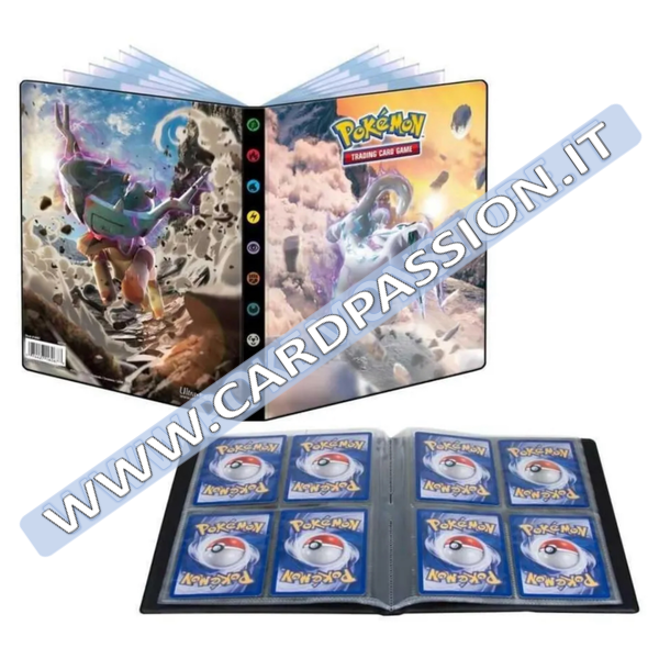 ★ Album Pokémon Chien-Pao e Ting-Lu (Ultra PRO) | 4 tasche - 10 pagine