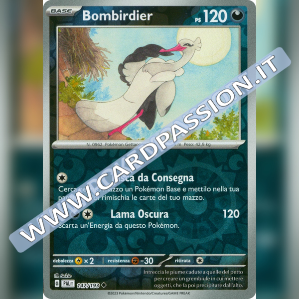 147/193 Bombirdier Reverse | Evoluzioni a Paldea