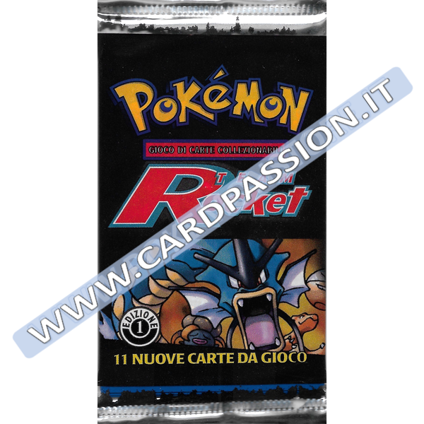 ★ Bustina Team Rocket Prima Edizione | Artwork Gyarados (IT)