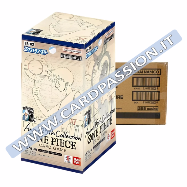 ★ EB-02 Case (12 Box) | Anime 25th Collection - One Piece TCG (JP)