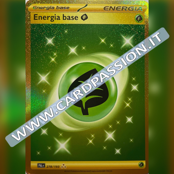 278/193 Energia Erba Gold | Evoluzioni a Paldea