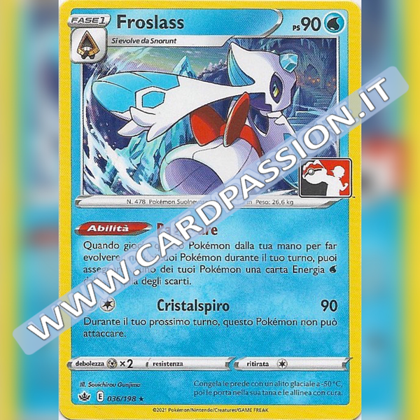 036/198 Froslass | Play! Pokemon - Prima Serie